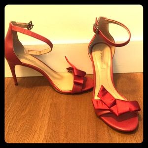 BCBG Maxazria Red Heels Women’s Size 8.5